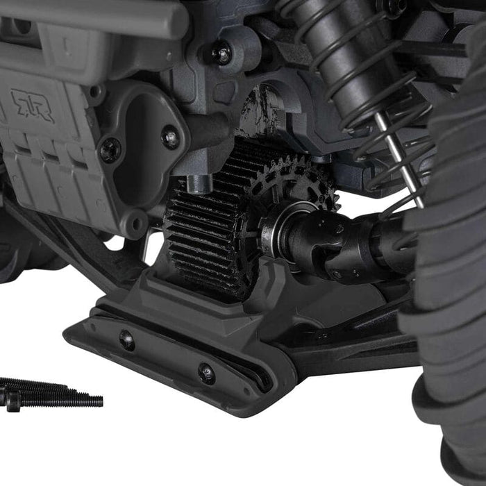 ARA3230SKT1 1/10 GORGON 4X2 MEGA 550 Brushed Monster Truck Ready-To-Assemble Kit with Battery & Charger (fast charger and long run battery SPMXBCB1)