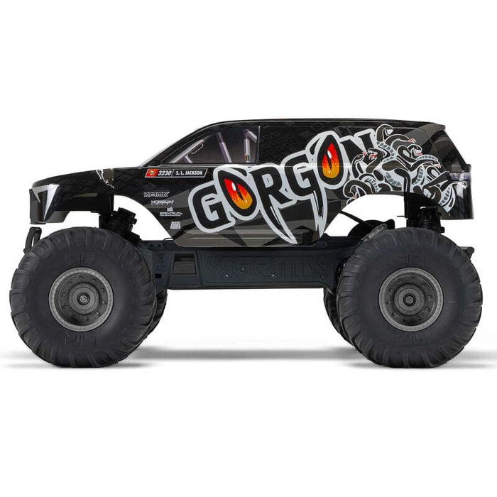 ARA3230SKT1 1/10 GORGON 4X2 MEGA 550 Brushed Monster Truck Ready-To-Assemble Kit with Battery & Charger (fast charger and long run battery SPMXBCB1)