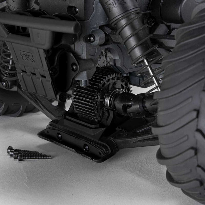 ARA3230SKT2 1/10 GORGON 2WD RTA Kit Brushed Monster Truck (Battery & Charger Included), Clear