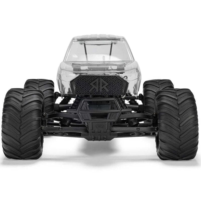 ARA3230SKT2 1/10 GORGON 2WD RTA Kit Brushed Monster Truck (Battery & Charger Included), Clear