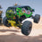 ARA3230ST1 1/10 GORGON 4X2 MEGA 550 Brushed Monster Truck RTR with Battery & Charger, Yellow  (fast charger and long run battery SPMXBCB1)
