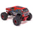 ARA3230ST2 1/10 GORGON 4X2 MEGA 550 Brushed Monster Truck RTR with Battery & Charger, Red (fast charger and long run battery SPMXBCB1)