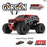 ARA3230ST2 1/10 GORGON 4X2 MEGA 550 Brushed Monster Truck RTR with Battery & Charger, Red (fast charger and long run battery SPMXBCB1)