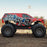 ARA3230ST2 1/10 GORGON 4X2 MEGA 550 Brushed Monster Truck RTR with Battery & Charger, Red (fast charger and long run battery SPMXBCB1)
