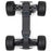 ARA3230ST3 1/10 GORGON 2WD RTR Brushed Monster Truck (Battery & Charger Included), Gun Metal
