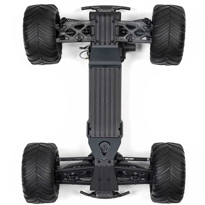 ARA3230ST3 1/10 GORGON 2WD RTR Brushed Monster Truck (Battery & Charger Included), Gun Metal