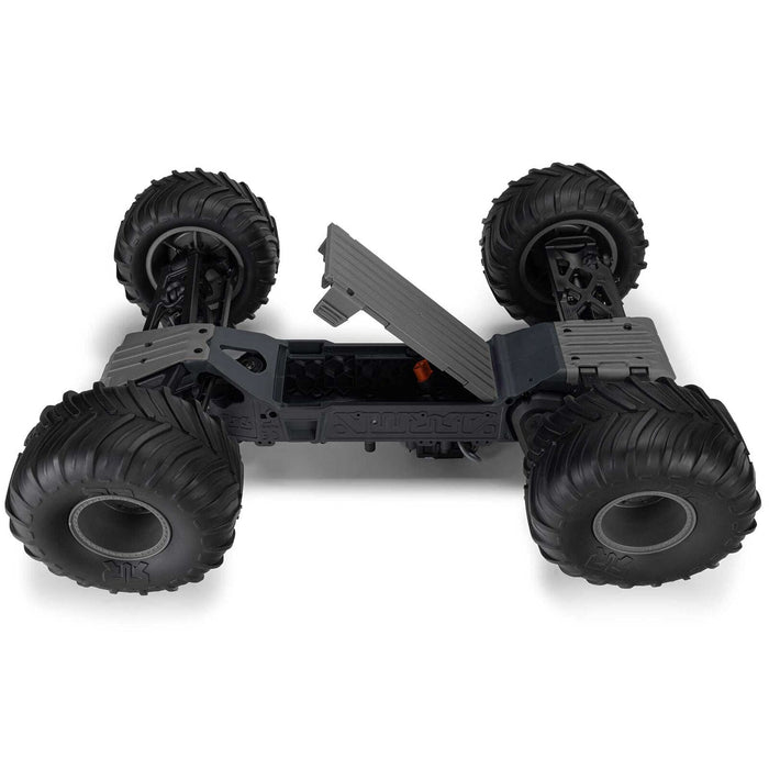 ARA3230ST3 1/10 GORGON 2WD RTR Brushed Monster Truck (Battery & Charger Included), Gun Metal