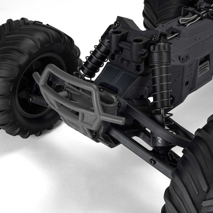 ARA3230ST3 1/10 GORGON 2WD RTR Brushed Monster Truck (Battery & Charger Included), Gun Metal