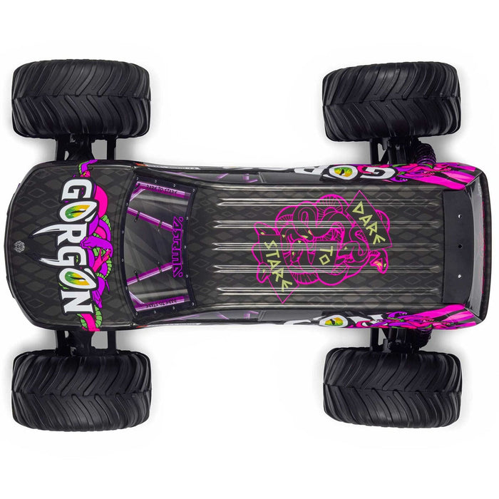 ARA3230ST4 1/10 GORGON 2WD RTR Brushed Monster Truck (Battery & Charger Included), Purple