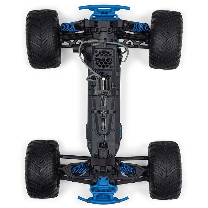 ARA3230ST5 1/10 GORGON 2WD RTR Brushed Monster Truck (Battery & Charger Included), Blue