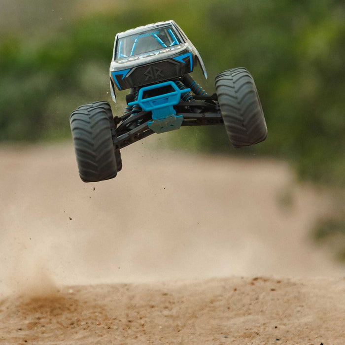 ARA3230ST5 1/10 GORGON 2WD RTR Brushed Monster Truck (Battery & Charger Included), Blue
