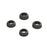 ARA330828 Shock Cap (4): 4X4, Black