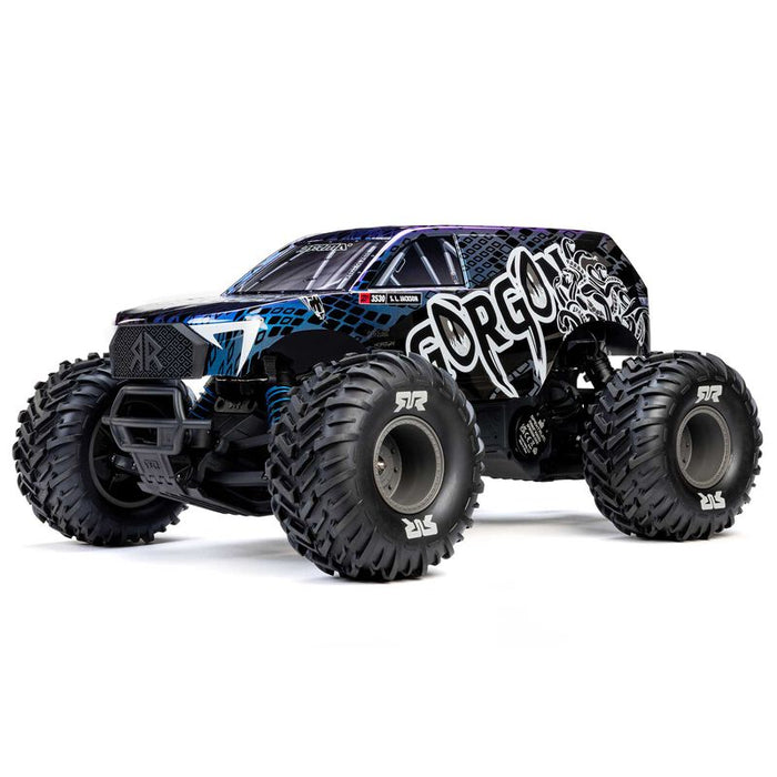 ARA3530T1 Arrma 1/10 GORGON 223S 2WD RTR Monster Truck - Blue/Black *YOU will need this to run this truck # SPMXC2050 and SPMX-1088
