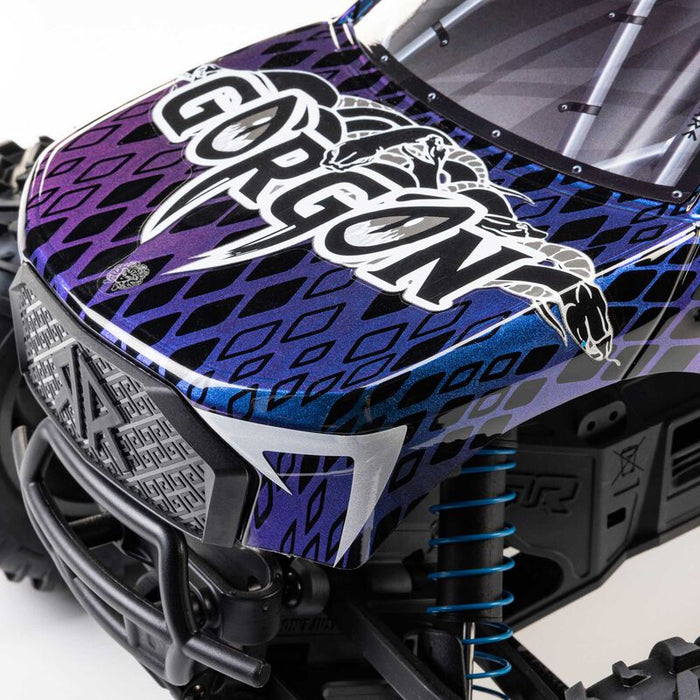 ARA3530T1 Arrma 1/10 GORGON 223S 2WD RTR Monster Truck - Blue/Black *YOU will need this to run this truck # SPMXC2050 and SPMX-1088