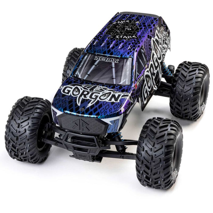 ARA3530T1 Arrma 1/10 GORGON 223S 2WD RTR Monster Truck - Blue/Black *YOU will need this to run this truck # SPMXC2050 and SPMX-1088