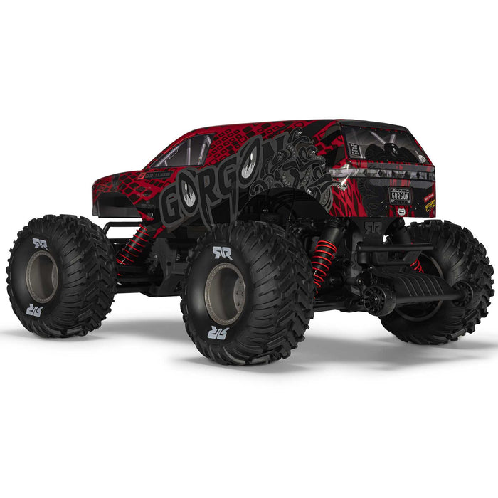 ARA3530T2 Arrma 1/10 GORGON 223S 2WD RTR Monster Truck - Red/Black *YOU will need this to run this truck # SPMXC2050 and SPMX-1088