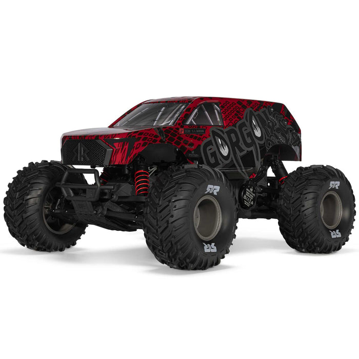 ARA3530T2 Arrma 1/10 GORGON 223S 2WD RTR Monster Truck - Red/Black *YOU will need this to run this truck # SPMXC2050 and SPMX-1088