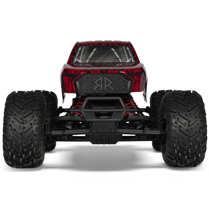 ARA3530T2 Arrma 1/10 GORGON 223S 2WD RTR Monster Truck - Red/Black *YOU will need this to run this truck # SPMXC2050 and SPMX-1088