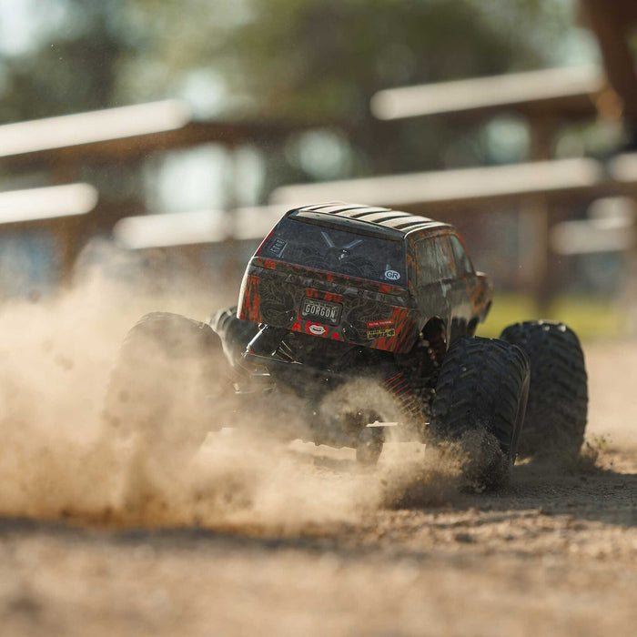 ARA3530T2 Arrma 1/10 GORGON 223S 2WD RTR Monster Truck - Red/Black *YOU will need this to run this truck # SPMXC2050 and SPMX-1088