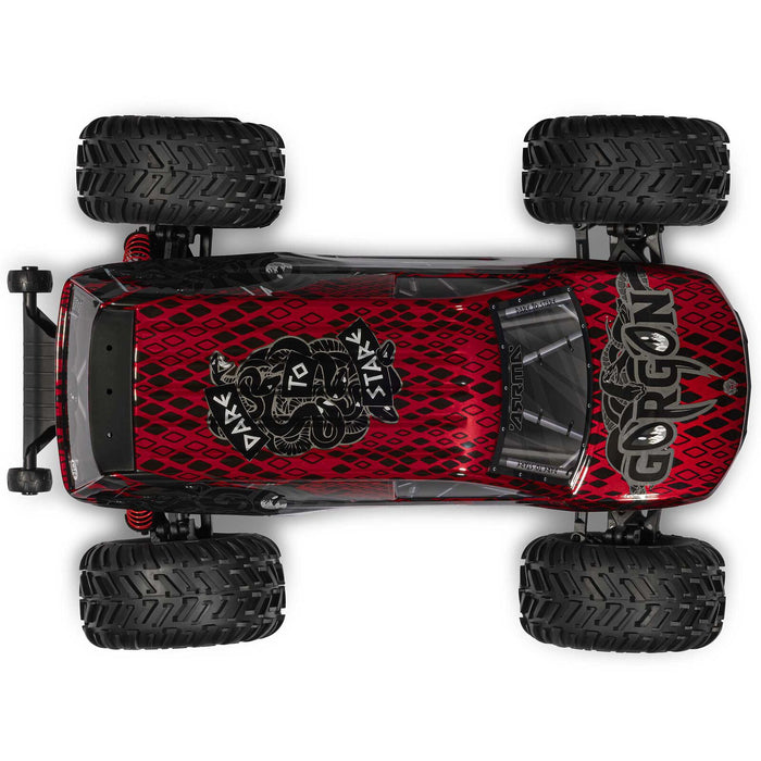 ARA3530T2 Arrma 1/10 GORGON 223S 2WD RTR Monster Truck - Red/Black *YOU will need this to run this truck # SPMXC2050 and SPMX-1088