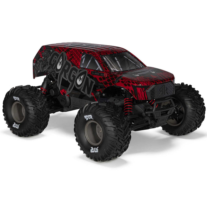 ARA3530T2 Arrma 1/10 GORGON 223S 2WD RTR Monster Truck - Red/Black *YOU will need this to run this truck # SPMXC2050 and SPMX-1088