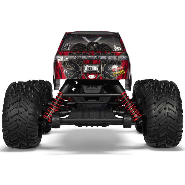 ARA3530T2 Arrma 1/10 GORGON 223S 2WD RTR Monster Truck - Red/Black *YOU will need this to run this truck # SPMXC2050 and SPMX-1088