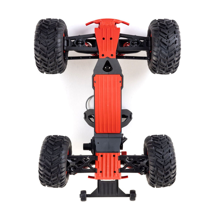 ARA3537T1 1/10 QUAKE 223S DSC 2WD RTR Brushless Monster Truck, Red