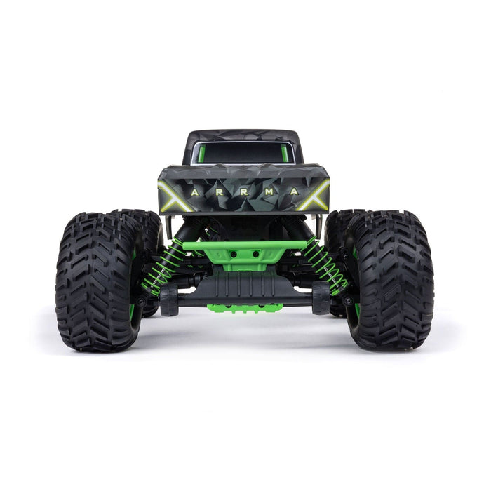 ARA3537T2 1/10 QUAKE 223S DSC 2WD RTR Brushless Monster Truck, Green