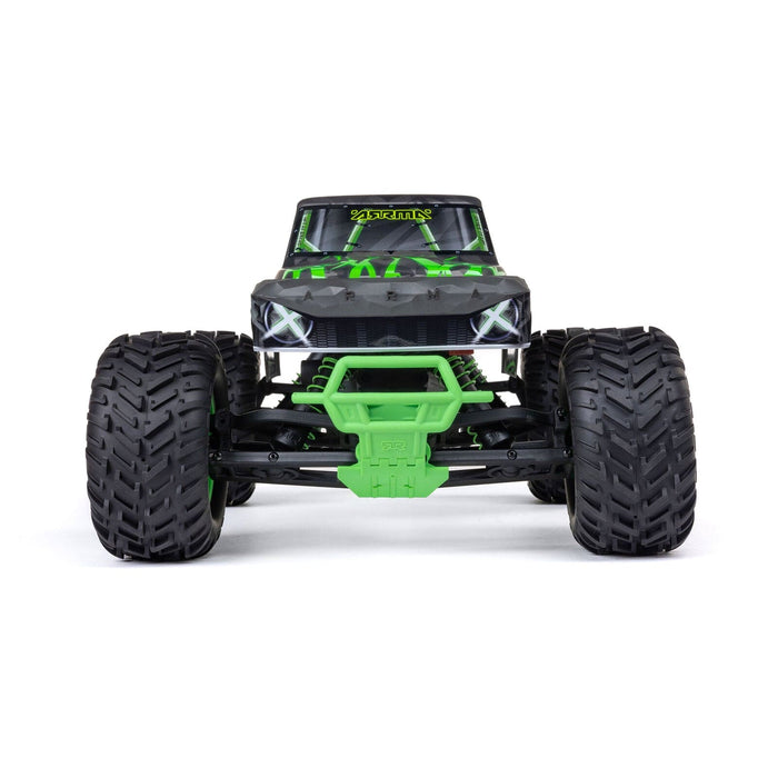 ARA3537T2 1/10 QUAKE 223S DSC 2WD RTR Brushless Monster Truck, Green