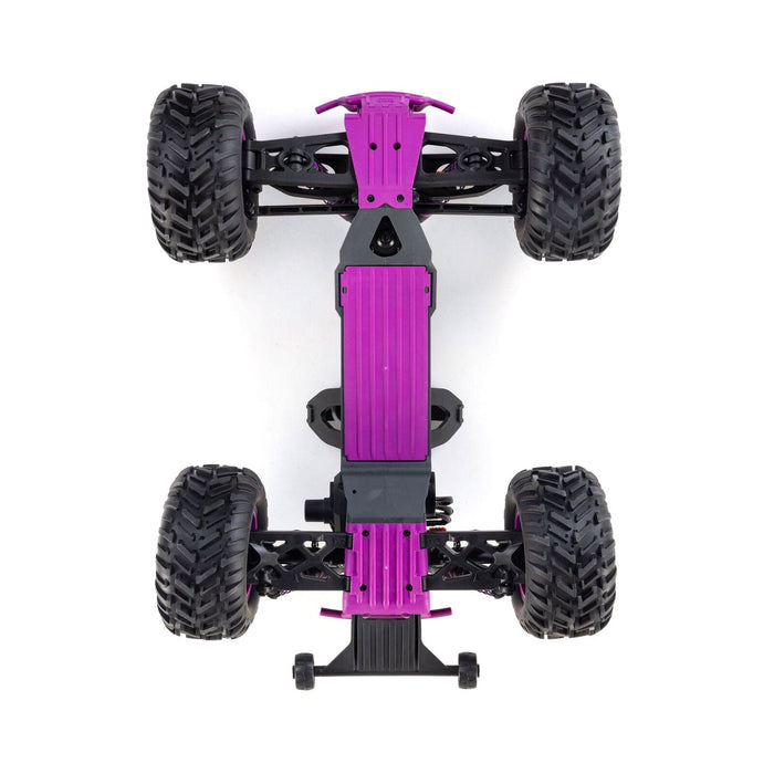 ARA3537T3 1/10 QUAKE 223S DSC 2WD RTR Brushless Monster Truck, Purple