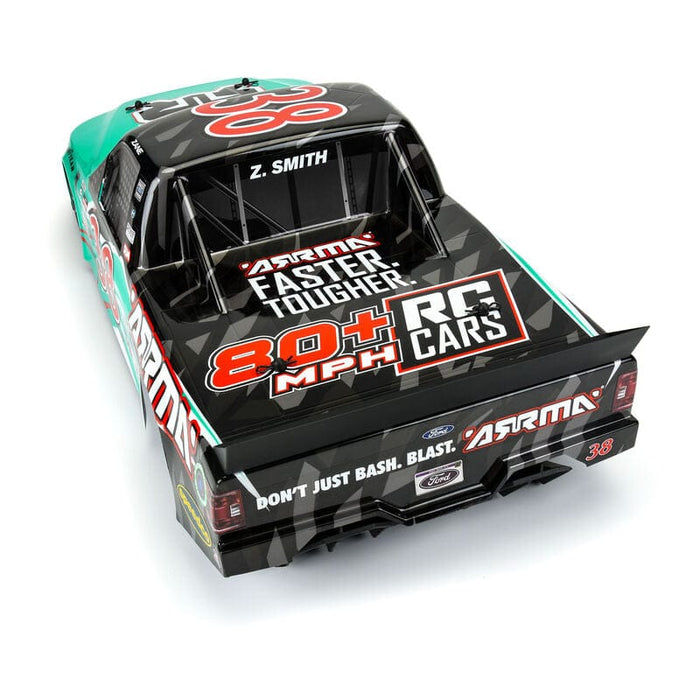 ARA410018 1/7 2023 NASCAR Ford F-150 No.38 Truck LE Body (Teal): Infraction 6S