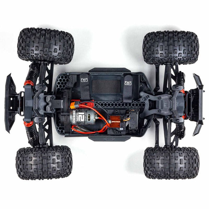 ARA4102SV4T2 1/10 GRANITE 4X2 BOOST MEGA 550 Brushed Monster Truck RTR with Battery & Charger, Blue