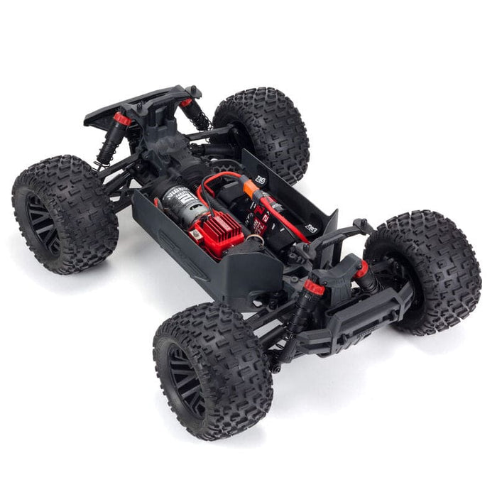 ARA4202XV3T1 1/10 GRANITE 4X4 MEGA 550 Brushed Monster Truck RTR, Blue ****For extra long run time & Quick charging please order these two parts. Sold separately. SPMX50002S30H3. &. DYNC2030