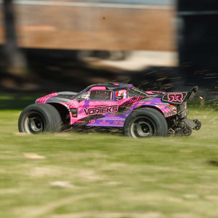 ARA4305V4T3 1/10 VORTEKS 223S BLX Brushless 4X4 Stadium Truck RTR with DSC, Purple **YOU will need this to run this truck # SPMX-1034