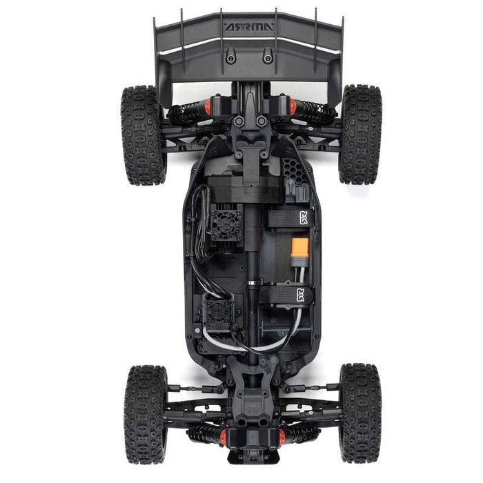 ARA4306V4T3 1/8 TYPHON 223S DSC 4X4 RTR Brushless Buggy, Red