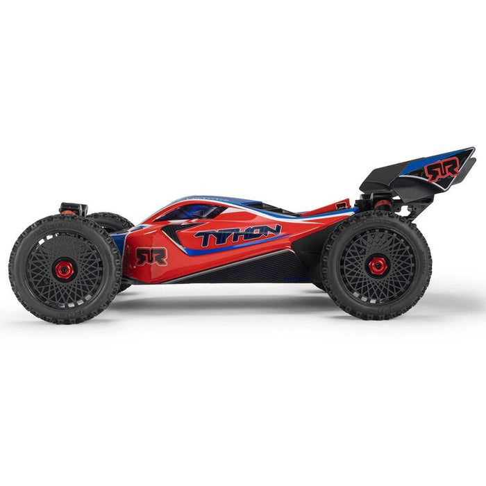 ARA4306V4T3 1/8 TYPHON 223S DSC 4X4 RTR Brushless Buggy, Red