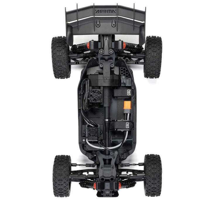 ARA4306V4T4 1/8 TYPHON 223S DSC 4X4 RTR Brushless Buggy, Blue