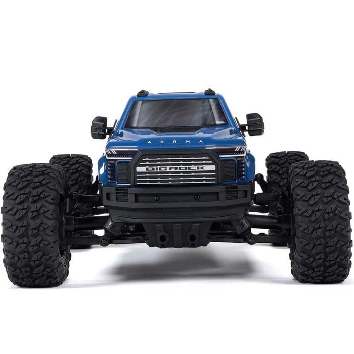 ARA4312V4T3 1/10 BIG ROCK 223S DSC 4X4 RTR Brushless Monster Truck, Blue
