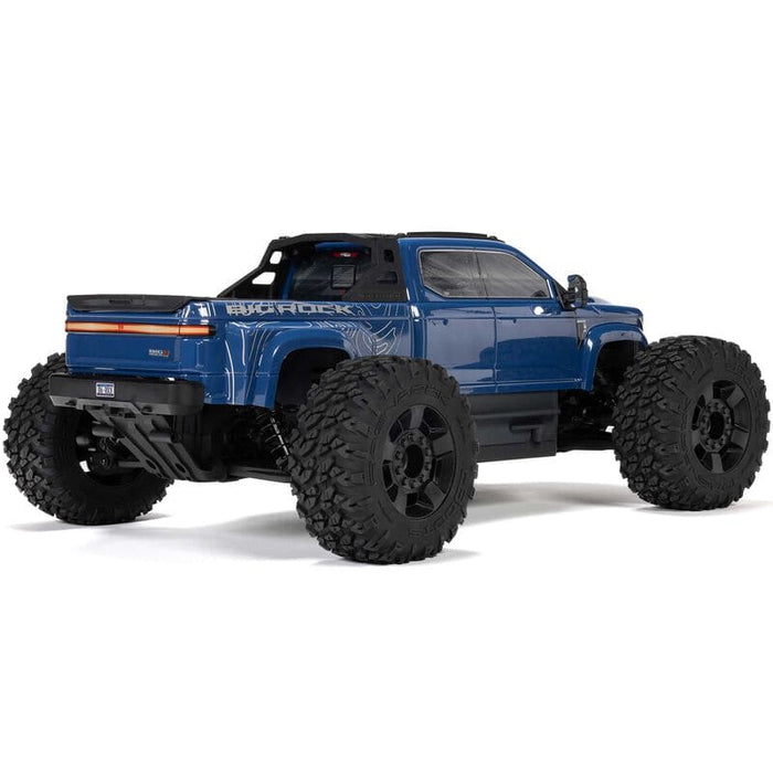 ARA4312V4T3 1/10 BIG ROCK 223S DSC 4X4 RTR Brushless Monster Truck, Blue