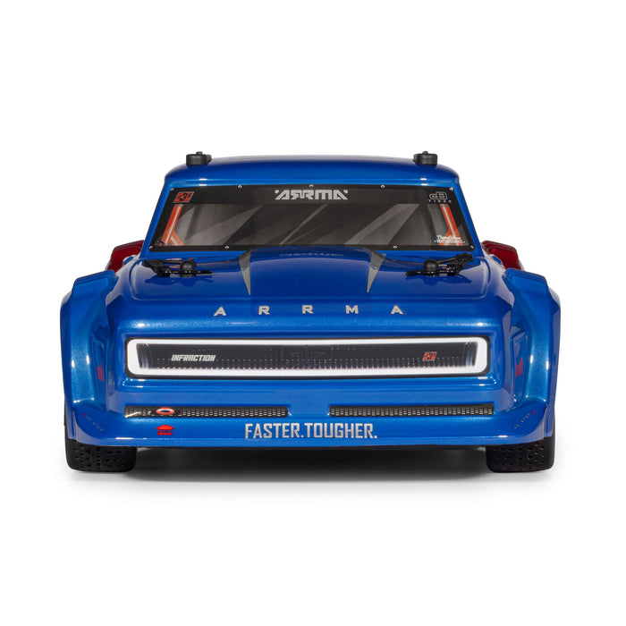 ARA4315V4T1 Arrma 1/8 INFRACTION 223S DSC 4X4 RTR Brushless - Blue/Red