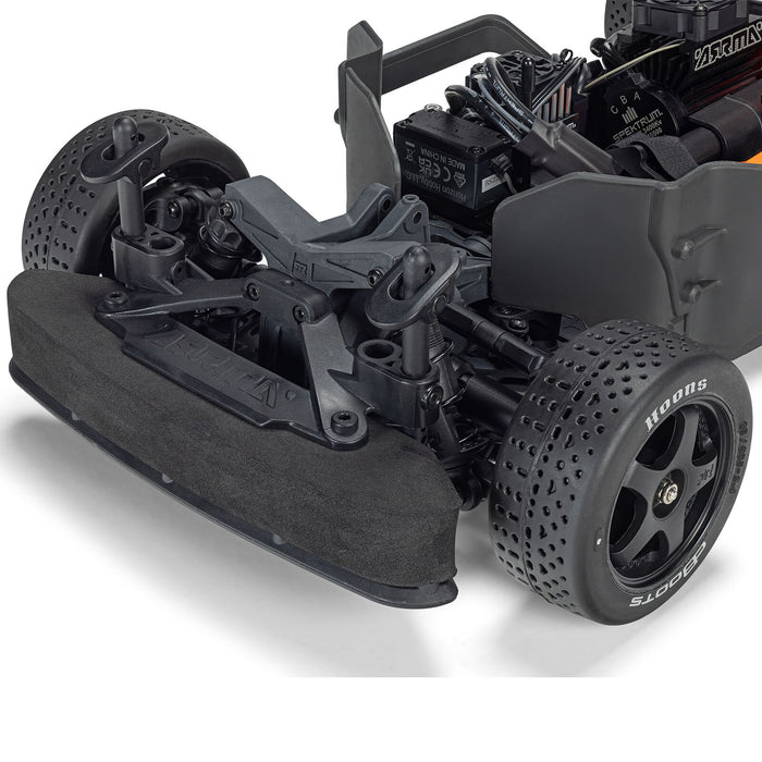 ARA4315V4T2 Arrma 1/8 INFRACTION 223S DSC 4X4 RTR Brushless - Black/Red