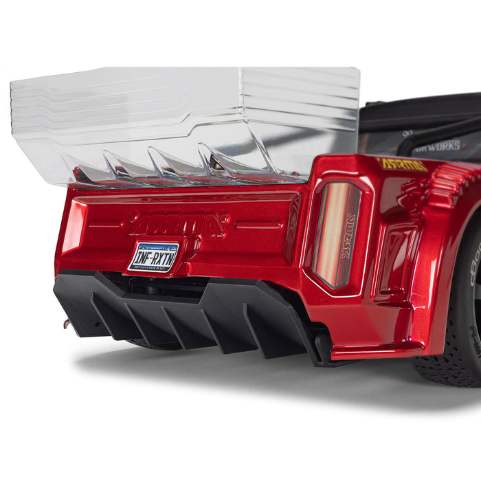 ARA4315V4T2 Arrma 1/8 INFRACTION 223S DSC 4X4 RTR Brushless - Black/Red