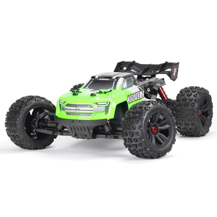 ARA4408V2T4 1/10 KRATON 4X4 4S V2 BLX Speed Monster Truck RTR, Green *** YOU will need to order this #SPMX-1035 to run this truck