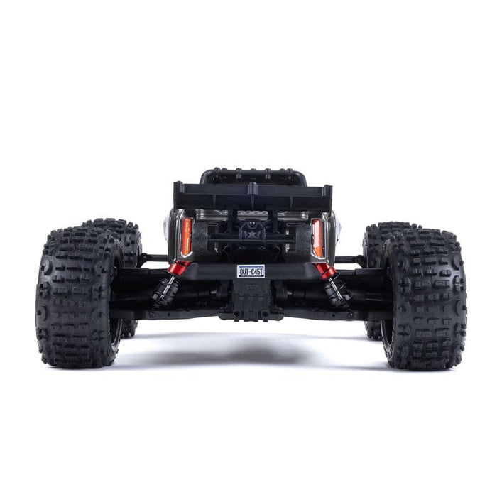ARA4410V2T3 1/10 OUTCAST 4X4 4S V2 BLX Stunt Truck RTR, Gunmetal *** YOU will need to order this #SPMX-1035 to run this truck ****