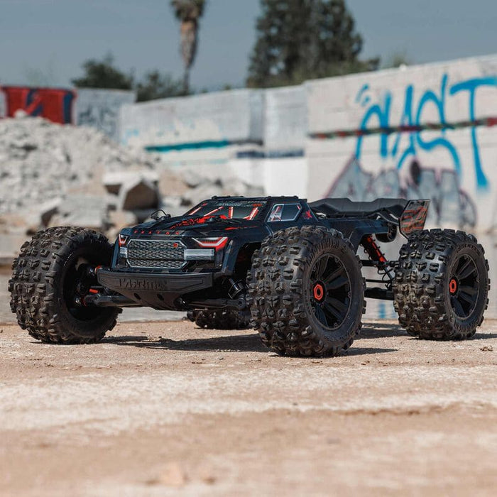 ARA5808V2T1 1/5 KRATON 4X4 8S BLX EXB Brushless Monster Truck RTR, Black YOU will need this part #SPMXPS8HC   to run this truck