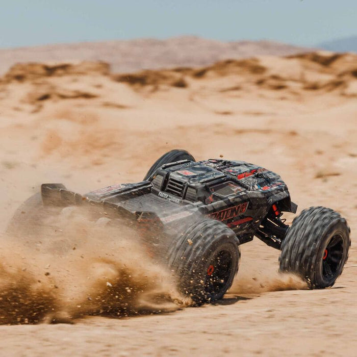 ARA5808V2T1 1/5 KRATON 4X4 8S BLX EXB Brushless Monster Truck RTR, Black ****YOU will need these two parts. Sold separately. SPMX50004S100H5 (X2). &. SPMXC2060 to run this truck