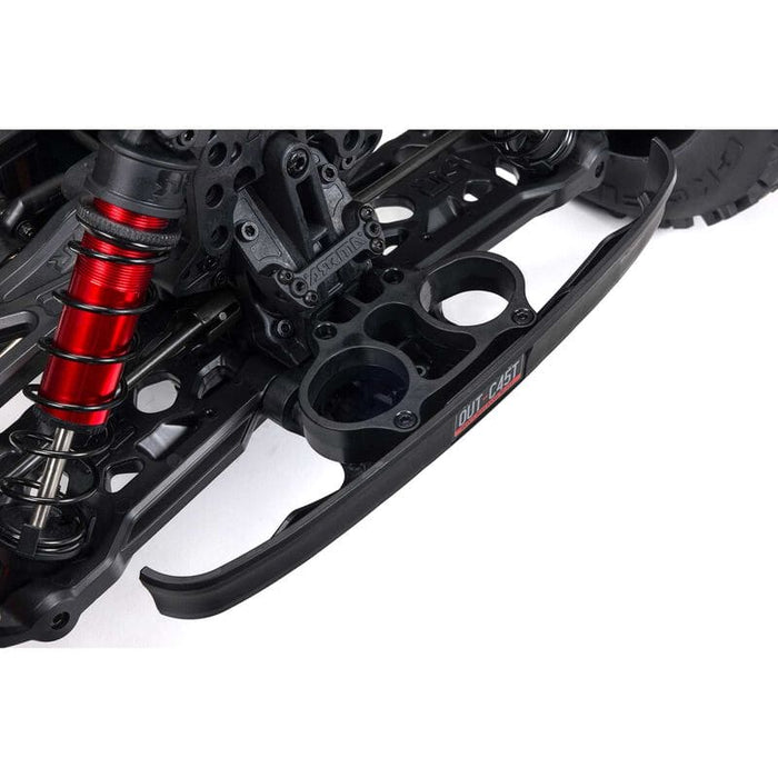 ARA5810V2T1 1/5 OUTCAST 4X4 8S BLX EXB Brushless Stunt Truck RTR, Black ****YOU will need these two parts. Sold separately. SPMX50004S100H5 (X2). &. SPMXC2060 to run this truck