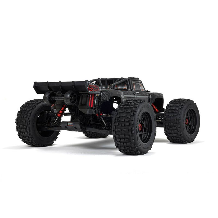 ARA5810V2T1 1/5 OUTCAST 4X4 8S BLX EXB Brushless Stunt Truck RTR, Black ****YOU will need these two parts. Sold separately. SPMX50004S100H5 (X2). &. SPMXC2060 to run this truck