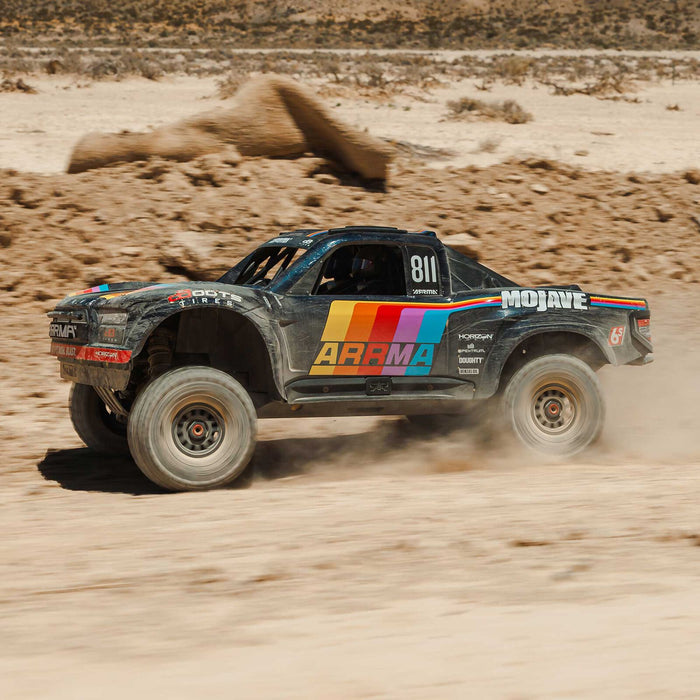 ARA7604V3T1 1/7 MOJAVE 6S 4X4 RTR Brushless Desert Truck , Blue
