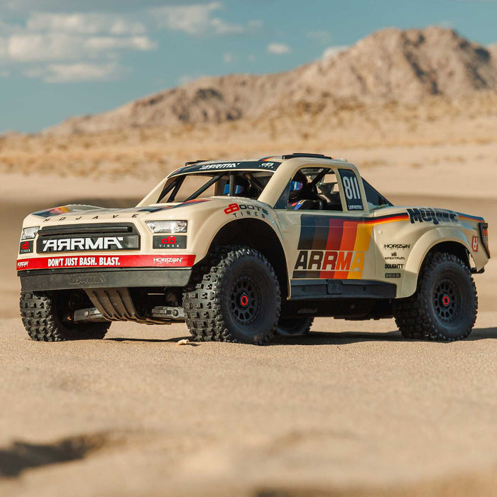 ARA7604V3T2 1/7 MOJAVE 6S 4X4 RTR Brushless Desert Truck , Beige